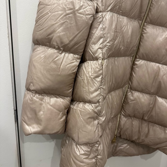 COPY - Herno Champagne Fur Puffer - Picture 8 of 14